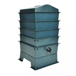 VidaXL Wormenbak 4-laags 42x42x60 cm