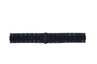 Horlogeband Fossil JR1494 Staal/Silicoon Multicolor 24mm