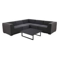 VDG Liberty|Cuba Sunbrella loungeset - Sooty - 6-delig VDG Liberty|Cuba Sunbrella loungeset - Sooty - 6-delig