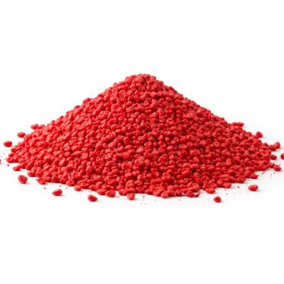 Home & Styling decoratie stenen/granulaat - 650ml - rood - hobby steentjes