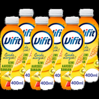 Vifit Goedemorgen! Drinkontbijt Aardbei/Kiwi/Banaan 6 x 400 ml bij Jumbo