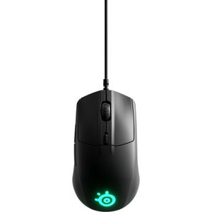 Steelseries Rival 3 muis Gamen Rechtshandig USB Type-A Optisch 8500 DPI