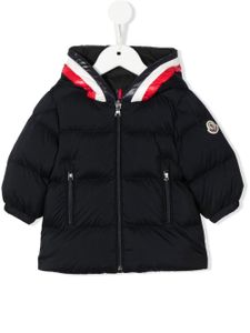 Moncler Enfant veste matelassée à capuche - Bleu