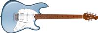 Sterling by Music Man Cutlass CT50 HSS Elektrische gitaar 6 snaren Blauw, Wit, Hout - thumbnail