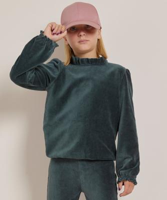 rib velvet top rib velvet top