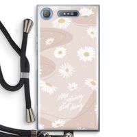 Daydreaming becomes reality: Sony Xperia XZ1 Transparant Hoesje met koord
