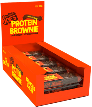 Mountain Joe&apos;s Protein Brownie Chocolate Peanut (10 x 60 g)