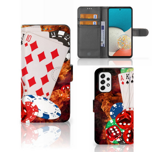 Samsung Galaxy A53 Wallet Case met Pasjes Casino