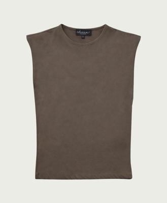 Elvira Casuals Top Lina Bs - 300 Tops En Singlets 109 Taupe