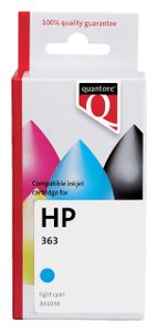 Inkcartridge quantore hp 363 c8774ee licht blauw