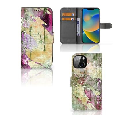 Hoesje Apple iPhone 14 Letter Painting Hoesje Apple iPhone 14 Letter Painting