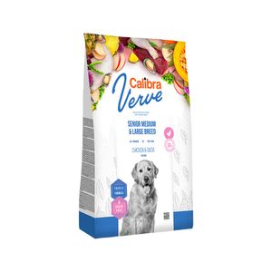 Calibra Verve Graanvrij Senior Medium/Large Hondenvoer - Kip en Eend - 12kg