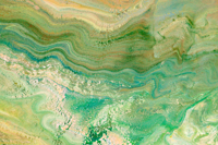 Groene en beige kleuren marmeren vinyl tapijt