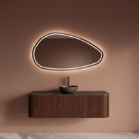 Badkamermeubelset Gliss Design Alluro 140 cm Walnut