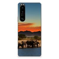 Sony Xperia 1 III | TPU Hoesje | Olifanten
