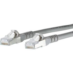 Metz Connect 1308451533-E RJ45 Netwerkkabel, patchkabel CAT 6A S/FTP 1.50 m Grijs Snagless 1 stuk(s)