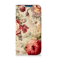 Smart Cover voor iPhone 14 Pro Bloemen