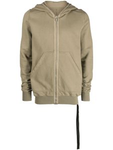 Rick Owens DRKSHDW hoodie en coton à fermeture zippée - Vert