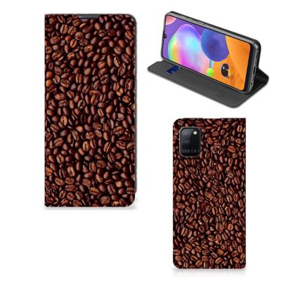 Samsung Galaxy A31 | Flip Style Cover | Koffiebonen