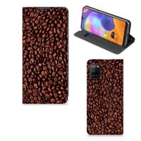 Samsung Galaxy A31 | Flip Style Cover | Koffiebonen