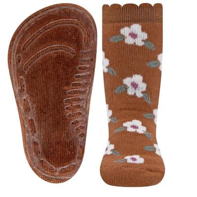 Ewers antislip sokken Stoppi softstep bloemen toffee-29-30