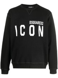 DSQUARED2 sweat Icon à col rond - Noir