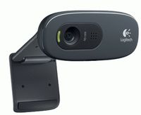 Logitech HD C270 webcam 3 MP 1280 x 720 Pixels USB 2.0 Zwart, Grijs - thumbnail