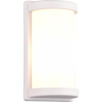 LED Tuinverlichting - Wandlamp Buitenlamp - Trion Hanem - E27 Fitting - Rond - Mat Wit - Aluminium - thumbnail