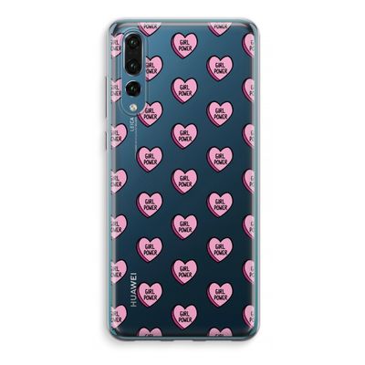 GIRL POWER: Huawei P20 Pro Transparant Hoesje