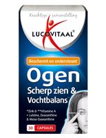 Ogen, Scherp zien & Vochtbalans 30 capsules - Lucovitaal - thumbnail