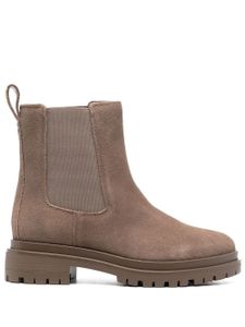 Lauren Ralph Lauren bottines Corinne en cuir - Marron