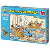 Jan van Haasteren Junior Apenkooien 240 stukjes - Kinderpuzzel