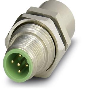 Phoenix Contact 1551684 Sensor/actuator inbouwconnector M12 Aantal polen: 5 Adapter, inbouw 1 stuk(s)