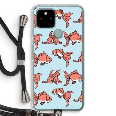 Blub: Pixel 5 Transparant Hoesje met koord