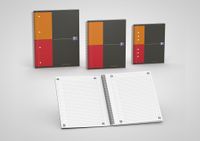 Oxford INTERNATIONAL Notebook, 160 bladzijden, ft A4+, geruit 5 mm - thumbnail