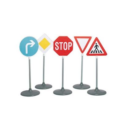 Verkeersborden 5 stuks