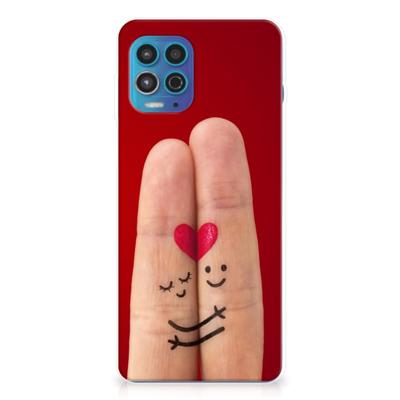 Motorola Moto G100 | Sillicone Back Cover | Liefde - Origineel Romantisch Cadeau