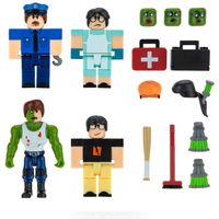 Jazwares GmbH Roblox: Wave 10 - Field Trip Z: Principal Boss Multipack constructiespeelgoed - thumbnail