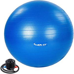 Fitnessbal Blauw Ø 85 cm incl. Voetpomp