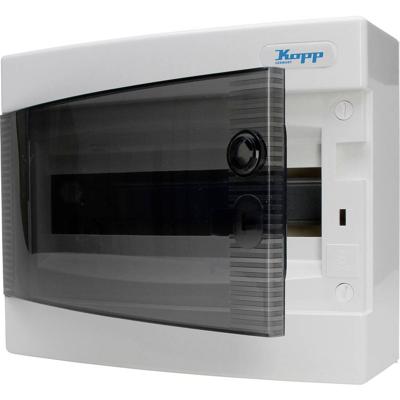 Kopp 350911047 Distributiebehuizing Aantal groepen: 12 Aantal rijen: 1 Inhoud: 1 stuk(s)