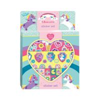Totum eenhoorn stickerset