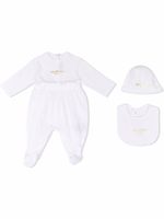 Balmain Kids trousseau de naissance à logo imprimé - Blanc - thumbnail