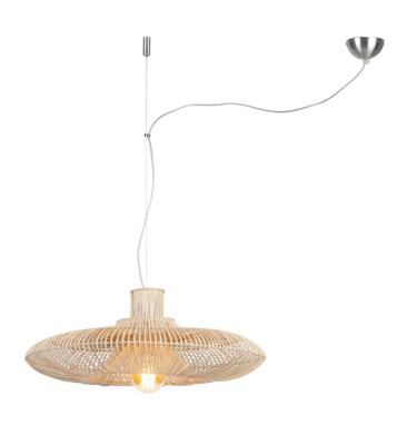 Hanglamp Kalahari rotan Ø70 naturel - L