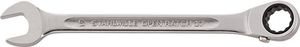 Stahlwille Steekringratelsleutel | sleutelwijdte 17 mm lengte 229 mm | omschakelbaar, ringzijde 15 graden | 1 stuk - 41171717 41171717