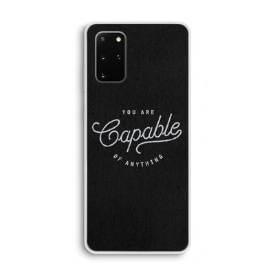 Capable: Samsung Galaxy S20 Plus Transparant Hoesje