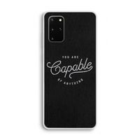 Capable: Samsung Galaxy S20 Plus Transparant Hoesje
