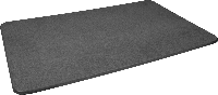 Cornat Kiezelgoer Badmat 60X39X1Cm Grijs - KGPLGOH Cornat Kiezelgoer Badmat 60X39X1Cm Grijs - KGPLGOH