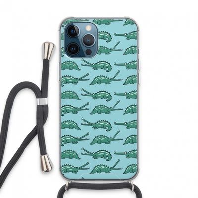 Kroko: iPhone 13 Pro Max Transparant Hoesje met koord