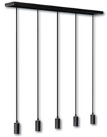 Segula hanglamp systeem MADOX 5X voor 5 lampen 1,5 meter kabel 70168 Segula hanglamp systeem MADOX 5X voor 5 lampen 1,5 meter kabel 70168