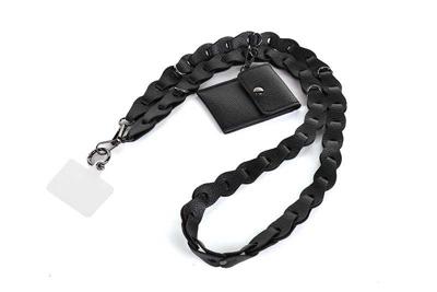 I&apos;m Dutch Telefoonkoord met Portemonneetje Jip Zwart